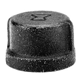 Pipe Fitting, Black Pipe Cap, 1-In.