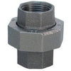 Pipe Fitting, Union, Black, 150#, 3/8-In.