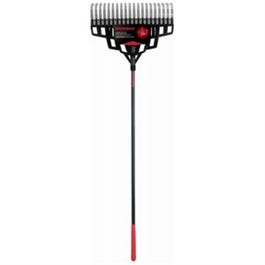 Multi-Purpose Rake, Flex Steel Tines, 51-In. Fiberglass Handle