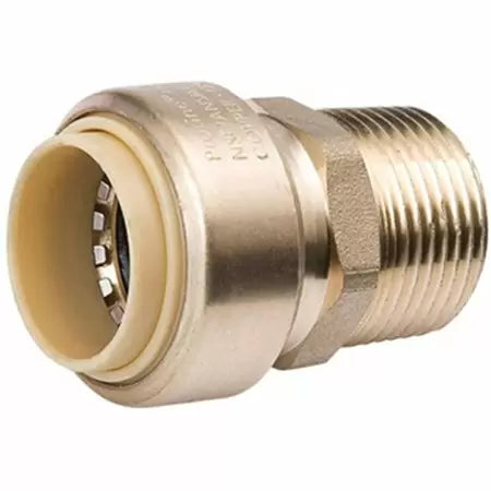 B & K Industries Brass Male Adapter 3/4” x 3/4”