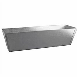 Mud Pan, Stainless Steel, 12-In.