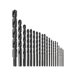 21-Pc. Drill Bit Set, Metal, Black Oxide