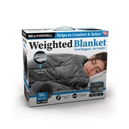 Bell & Howell Weighted Blanket, Full/Queen, 48 x 72-In.