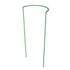 Plant Support, Half-Round, Green Steel, 15 x 30-In.