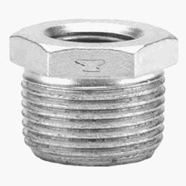 Hex Bushing, Galvanized, 1.5 x .75-In.