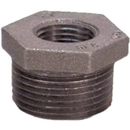 Pipe Fitting, Hex Bushing, Black, 3/4 x 1/4-In.