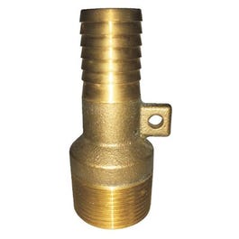 Male Adapter, Brass, 1-In.