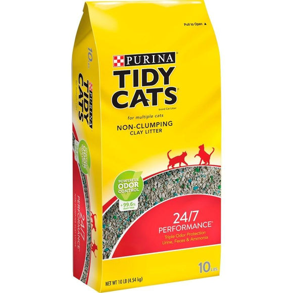 Tidy Cats Non Clumping 24/7 Performance MultiCat Long Lasting Odor Control Cat Litter