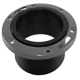 Closet Flange, ABS/DWV, 4 x 3-In.