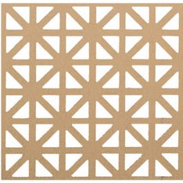 Aluminum Sheet, Decorative Gold Union Jack, .020 x 24 x 36-In.