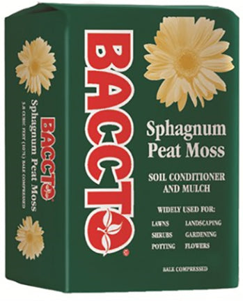 BACCTO PEAT MOSS  SPHAGNUM 2.2 CU FT