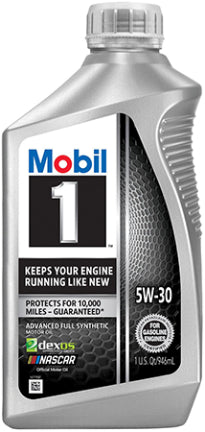 MOBIL ONE 5W30 FULL SYNTHETIC OIL