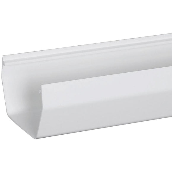 Amerimax 5 In. Contemporary White Vinyl Gutter 10 Ft.