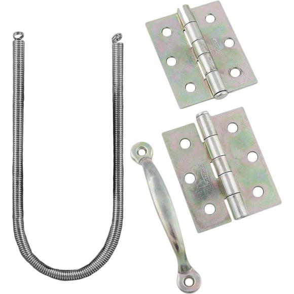 National Zinc 2-Hinge Screen Door Kit