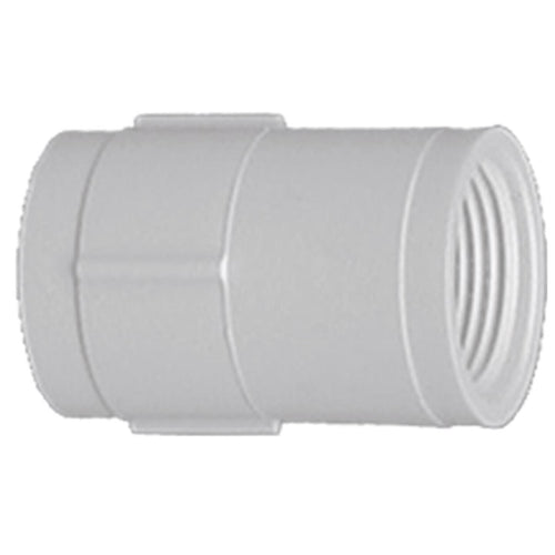 Charlotte Pipe 1/2 In. FIP Sch. 40 Threaded PVC Coupling