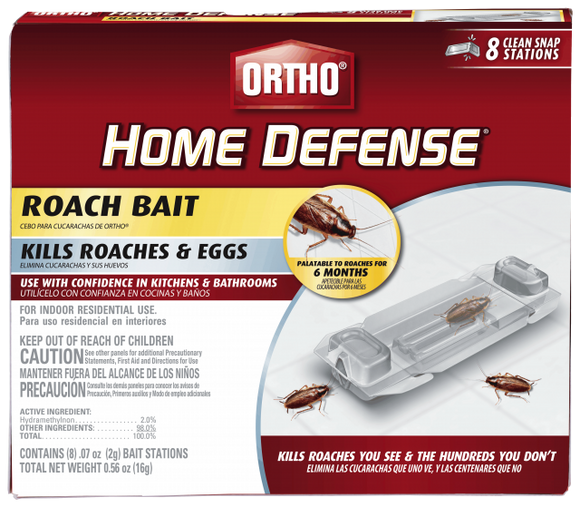 ORTHO® HOME DEFENSE ROACH BAIT